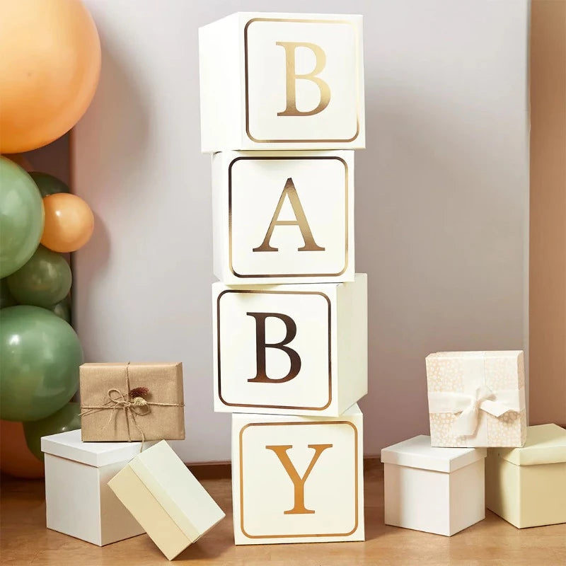 Giant Gold BABY Blocks Ruby Rabbit