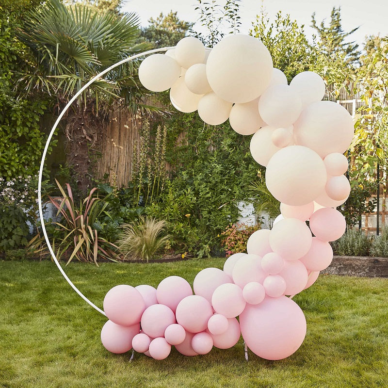 Ombre Pink & Nude Balloon Garland Kit