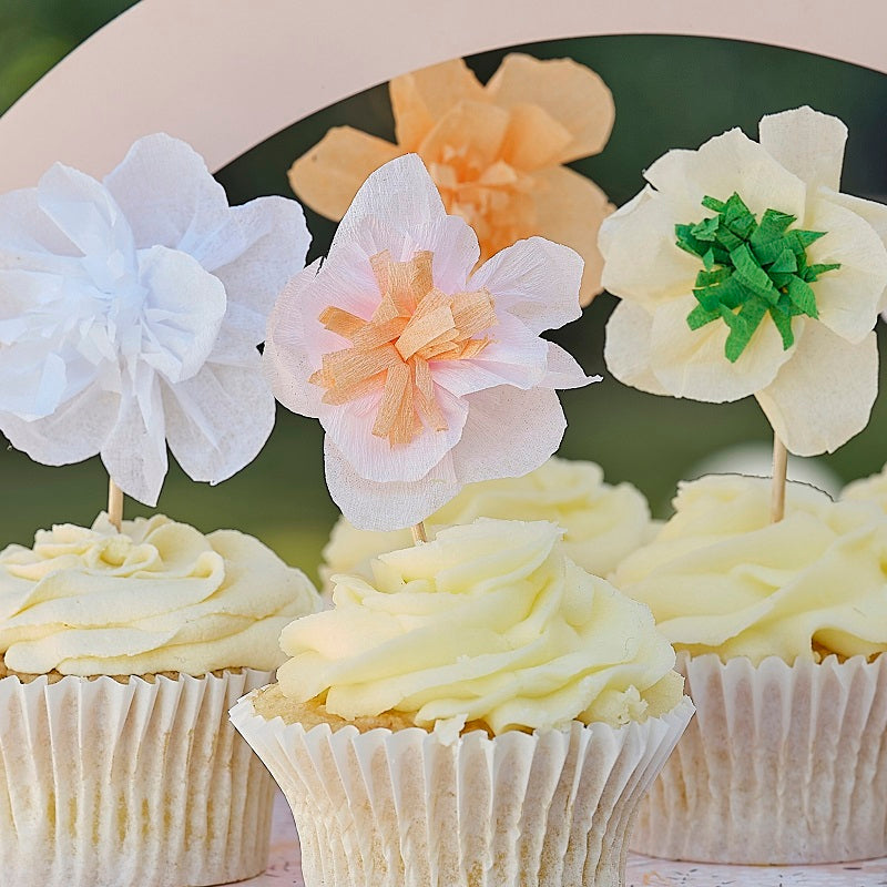 Bloom Cupcake Toppers (12 pack)