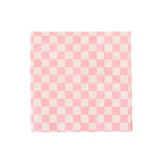 Pink Check It Cocktail Napkins (20 pack)
