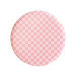 Pink Check It Dessert Plates (8 pack)