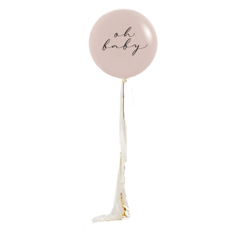 INFLATED Gender Reveal Oh Baby Balloon (PICKUP)