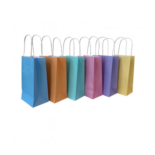 Pastel Peach Party Bags (5 pack)