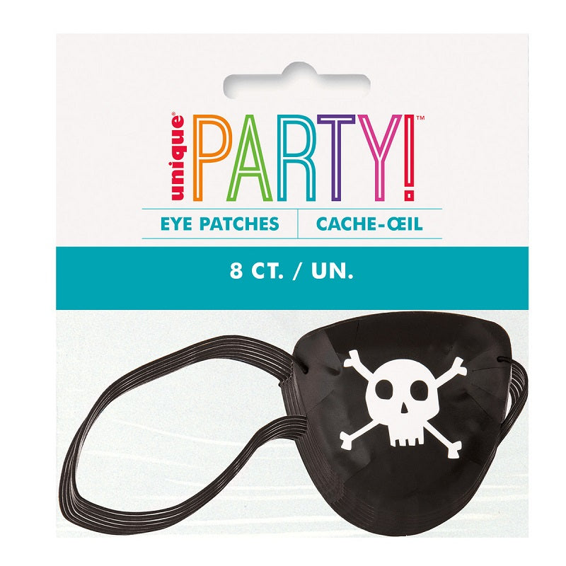 Pirate Eye Patches (8 pack)
