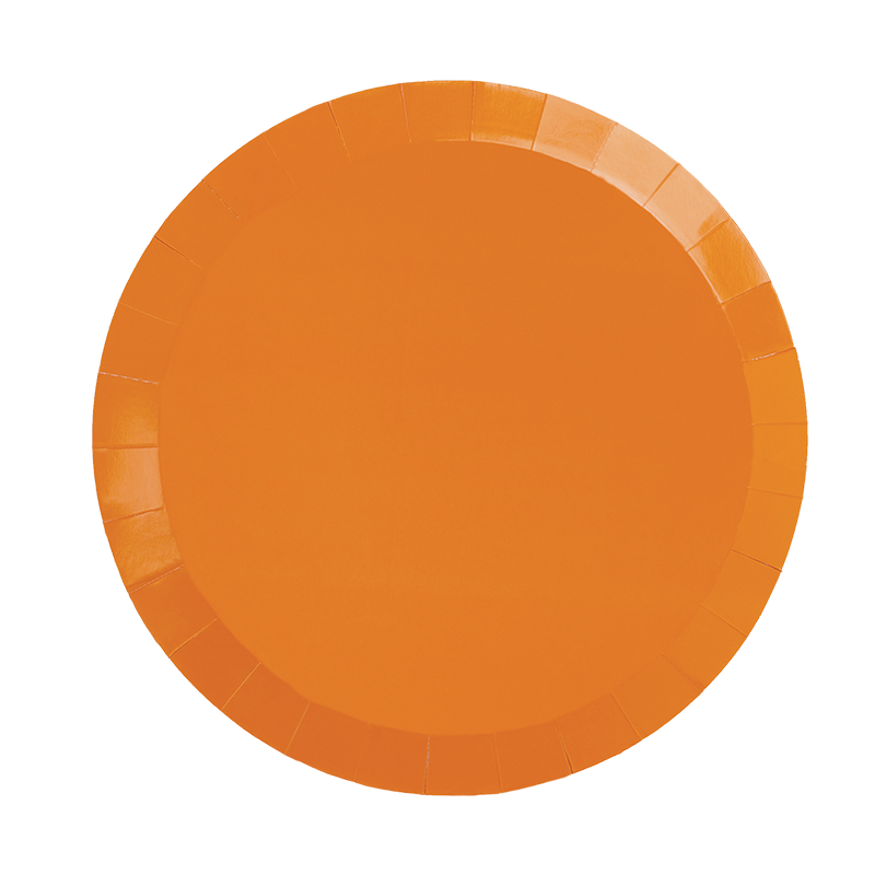 Tangerine Dinner Plates (20 pack)