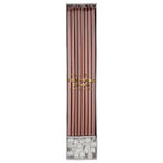 Rose Gold Long Candles (16 pack)