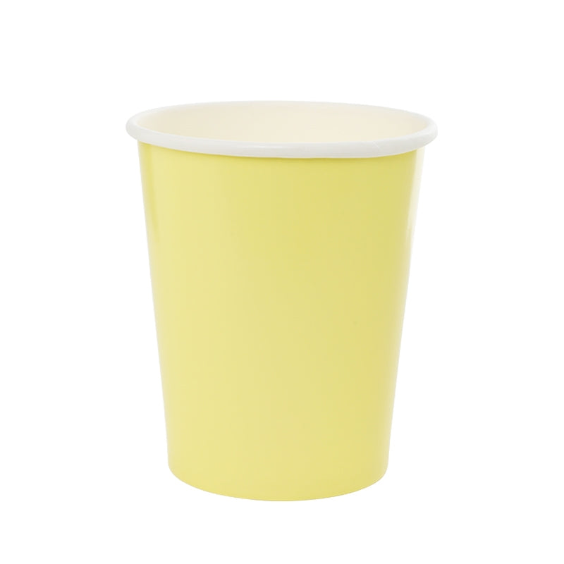 Pastel Yellow Cups (20 pack)