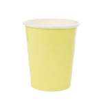 Pastel Yellow Cups (20 pack)