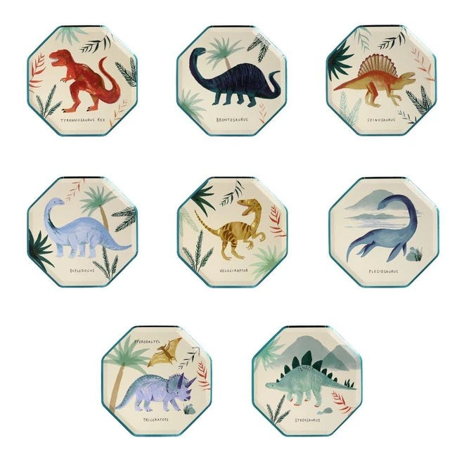 Dinosaur Kingdom Plates (8 pack)