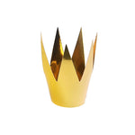 Gold Mini Party Crowns (3 pack)