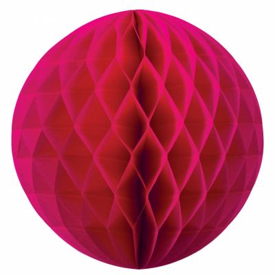 Magenta Honeycomb Ball 25cm