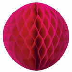 Magenta Honeycomb Ball 25cm