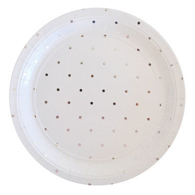 Silver Spot Plates (10 pack)