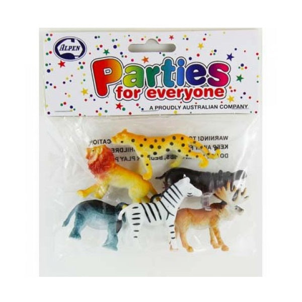 Animal Party Favours (6 pack)