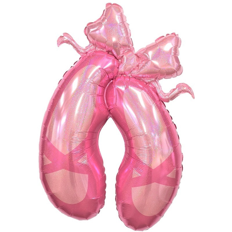 Giant Pink Ballet Slippers Balloon