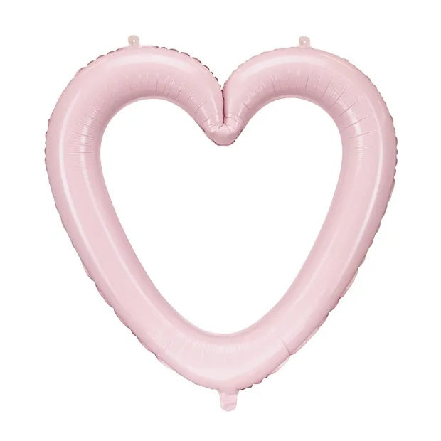 Pink Heart Frame Balloon