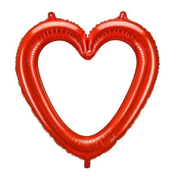 Red Heart Frame Balloon – Ruby Rabbit