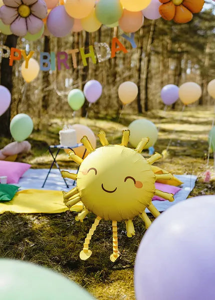 Giant Happy Walking Sun Balloon