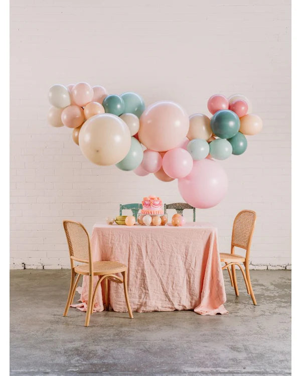 Sage & Pink Large Balloon Garland