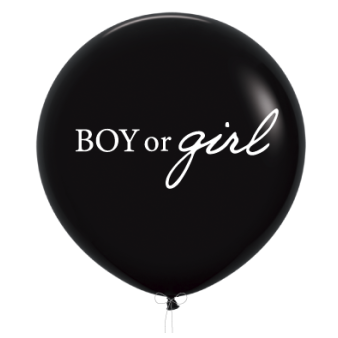 Gender Reveal Boy or Girl Giant 90cm Balloon