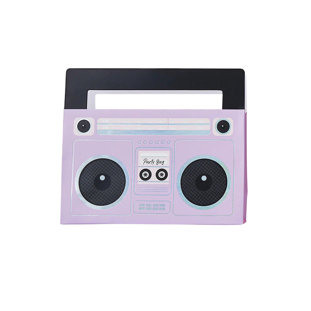 Let's Dance Boombox Party Favour Bags (5 pack)