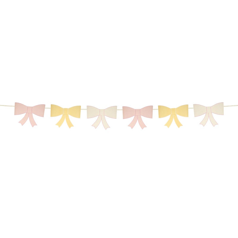 Paper Bows Giant Garland