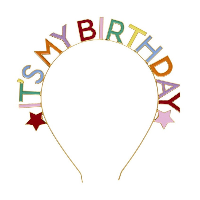 Bright Birthday Headband