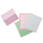 Wavy Bright Place Cards (8 pack)