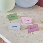 Wavy Bright Place Cards (8 pack)
