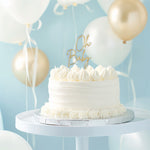 Gold Layered Oh Baby Cake Topper