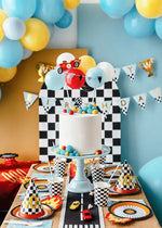 Racing Car Balloon Cake Topper Set