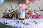 Pink Balloon Cake Topper Set