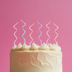 Pastel Swirly Candles (16 pack)