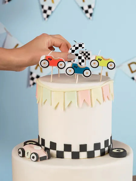 Racing Car Candles (5 pack)