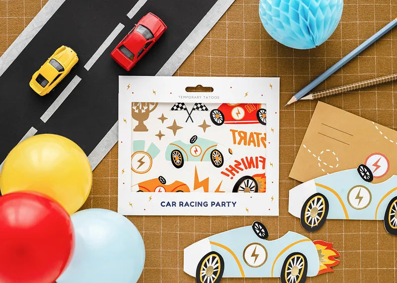 Racing Car Invitations (6 pack)