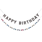 Racing Car Happy Birthday Banner Set