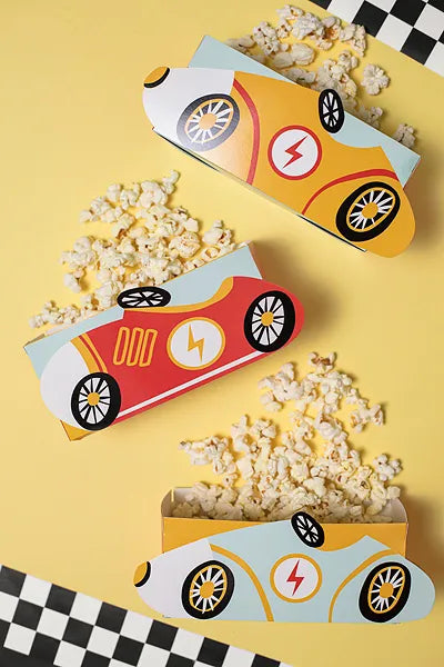Racing Car Treat Boxes (3 pack)