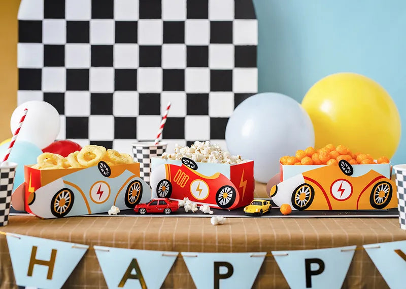 Racing Car Treat Boxes (3 pack)