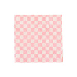 Pink Check It Cocktail Napkins (20 pack)