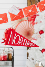 North Pole Pennant Flag