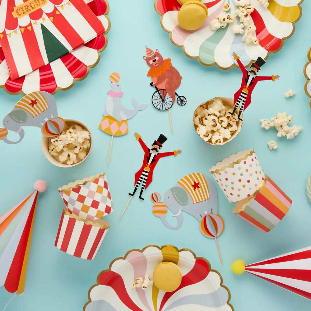 Circus Cupcake Kit (12 pack)