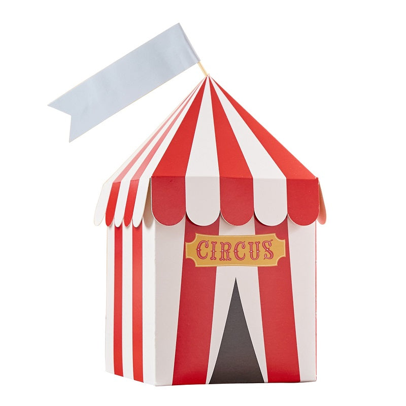 Circus Customisable Party Boxes (4 pack)