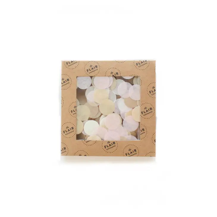 Blushing Handcut Confetti Box