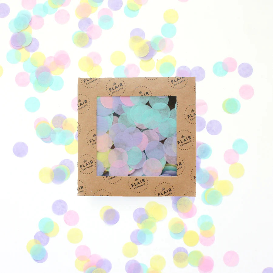 Pastel Enchanted Handcut Confetti Box