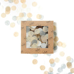 Natural Handcut Confetti Box