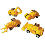 Construction Toy Truck Favours (4 pack)