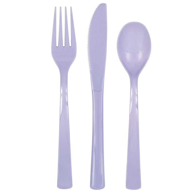 Lavender Cutlery Set (6 sets)