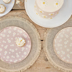 Daisy Floral Plates (8 pack)