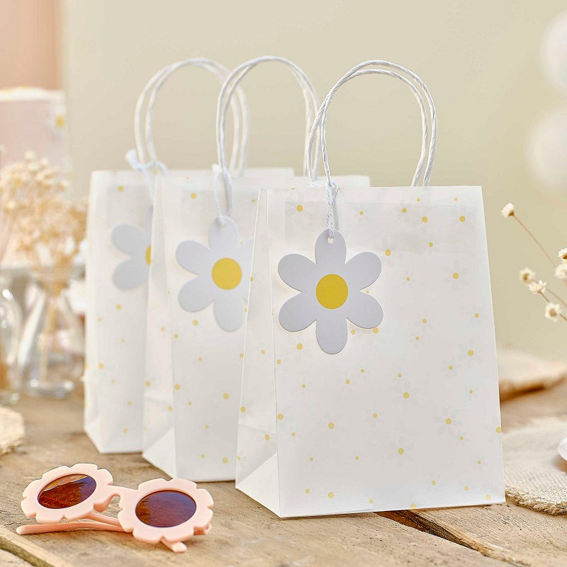 Daisy Party Bags (5 pack)