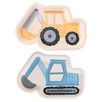 Construction Vehicle Plates (8 pack)